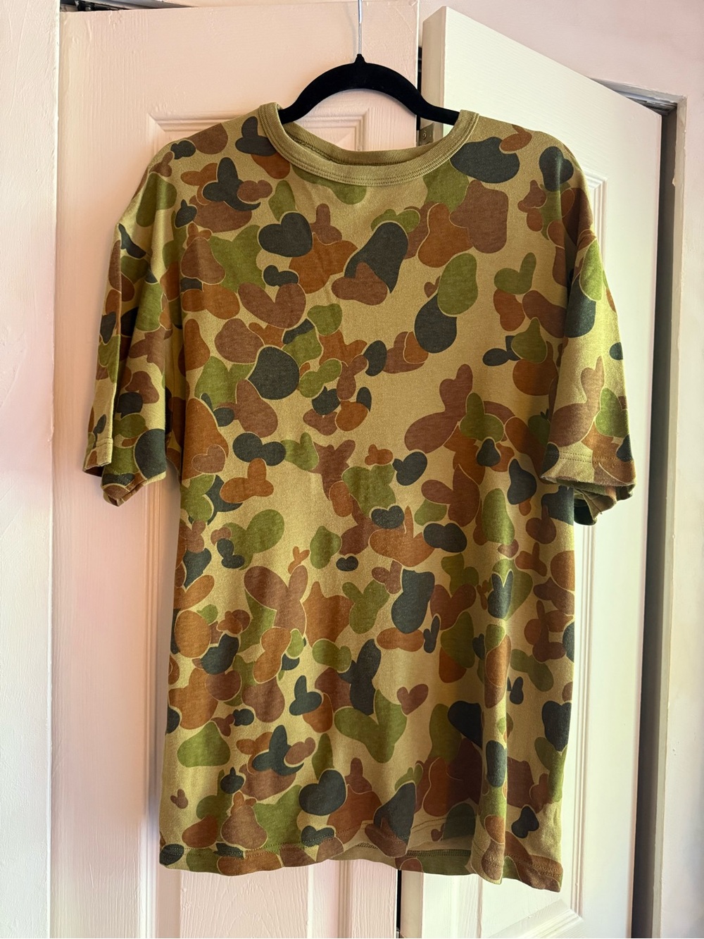 Vintage Walkabout Australian Army Camouflage Short Sleeve Tee